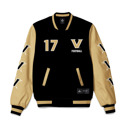 Vanderbilt - NCAA Football : Mark Davis - Bomber Jacket-0