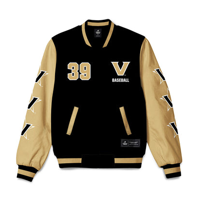 Vanderbilt - NCAA Baseball : Connor Fennell - Bomber Jacket