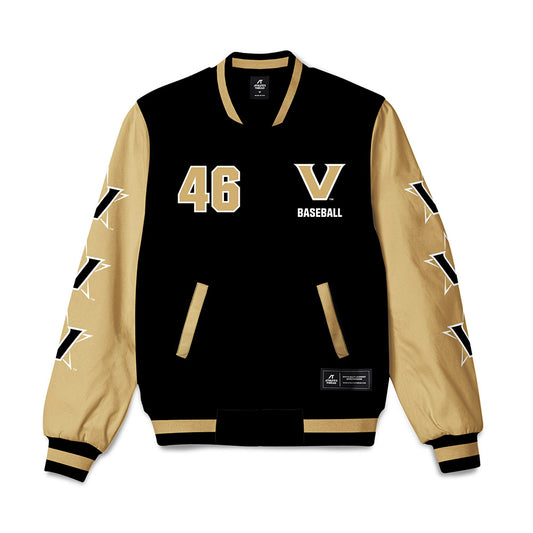 Vanderbilt - NCAA Baseball : Roman Petricca - Bomber Jacket-0