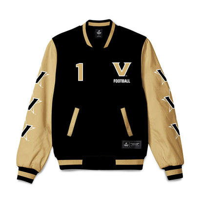 Vanderbilt - NCAA Football : Trent Hudson - Bomber Jacket-0