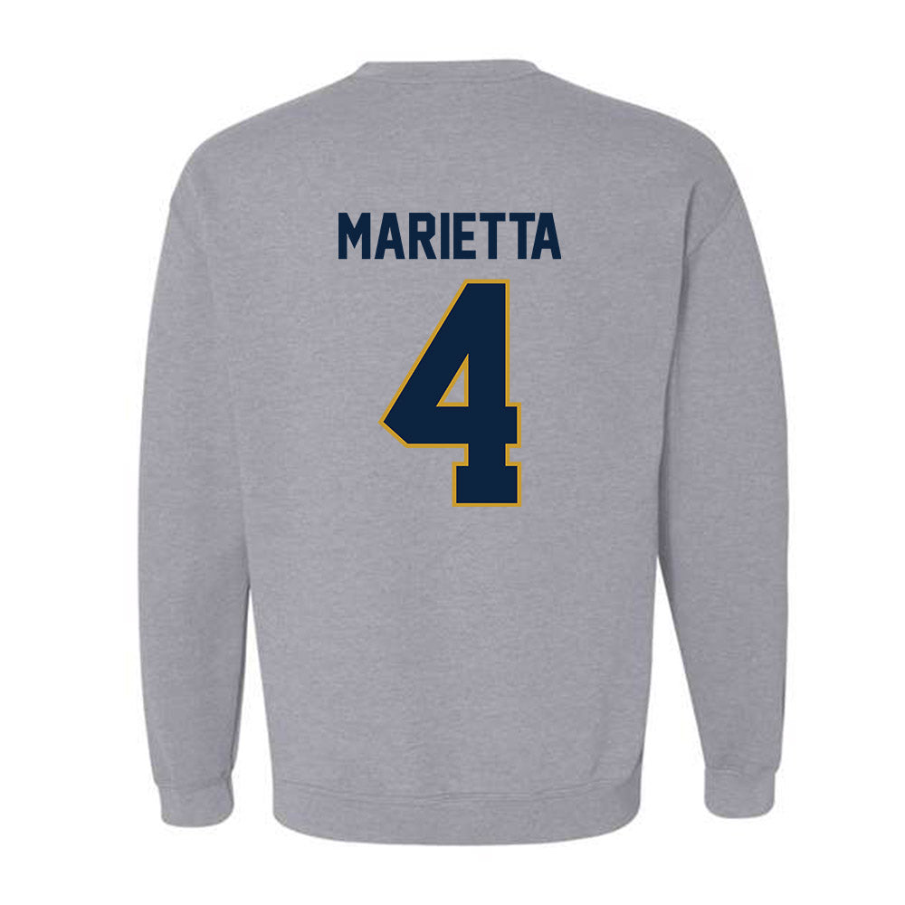 Notre Dame - NCAA Softball : Ashley Marietta - Sports Shersey Crewneck Sweatshirt-1