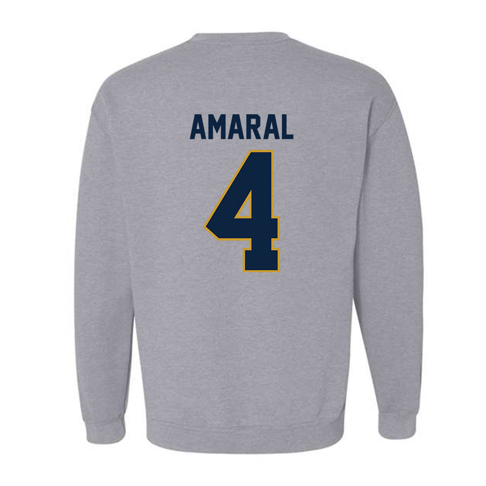 Notre Dame - NCAA Softball : Addison Amaral - Sports Shersey Crewneck Sweatshirt-1