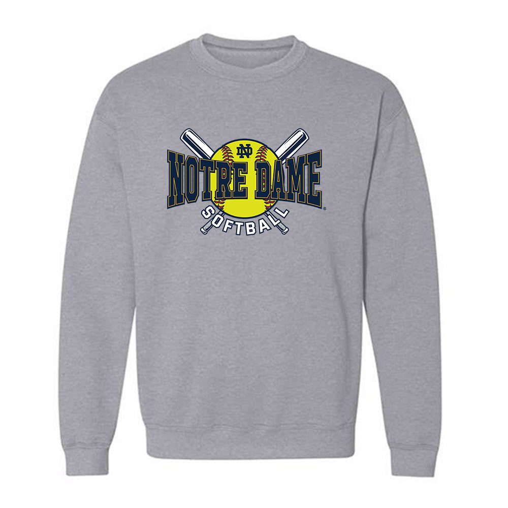 Notre Dame - NCAA Softball : Brianne Weiss - Sports Shersey Crewneck Sweatshirt-0