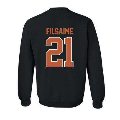 Texas - NCAA Football : Xavier Filsaime - Classic Shersey Crewneck Sweatshirt