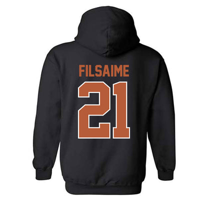 Texas - NCAA Football : Xavier Filsaime - Classic Shersey Hooded Sweatshirt