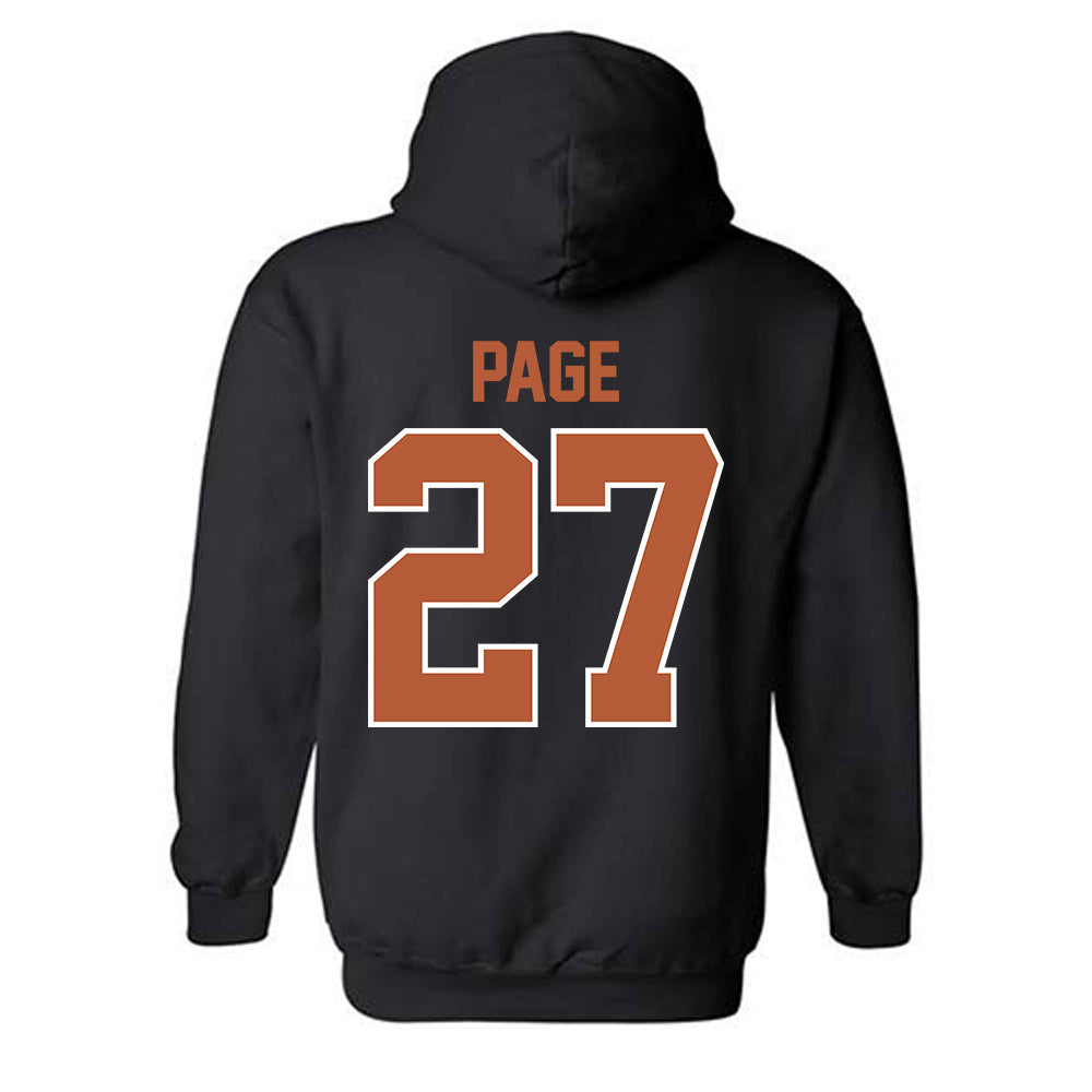 Texas - NCAA Football : Colin Page - Classic Shersey Hooded Sweatshirt