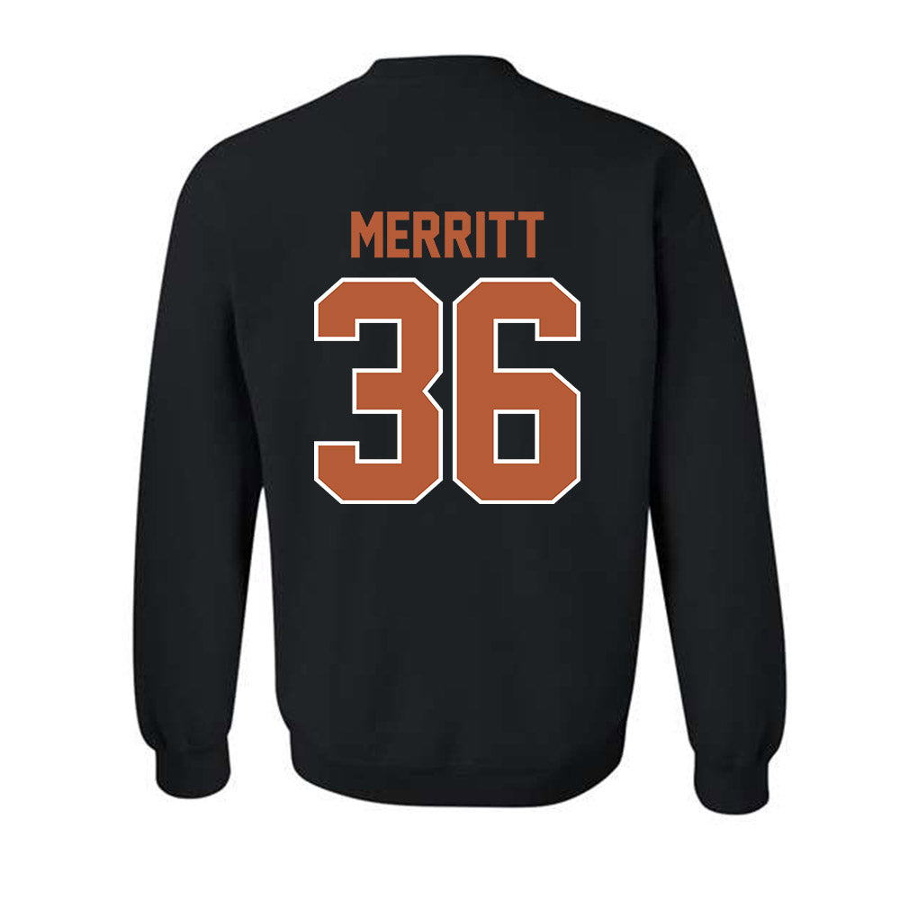 Texas - NCAA Football : Quinn Merritt - Classic Shersey Crewneck Sweatshirt