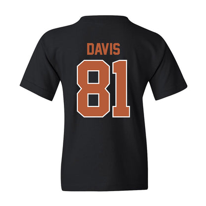 Texas - NCAA Football : Juan Davis - Classic Shersey Youth T-Shirt