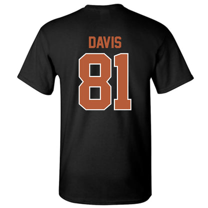 Texas - NCAA Football : Juan Davis - Classic Shersey T-Shirt