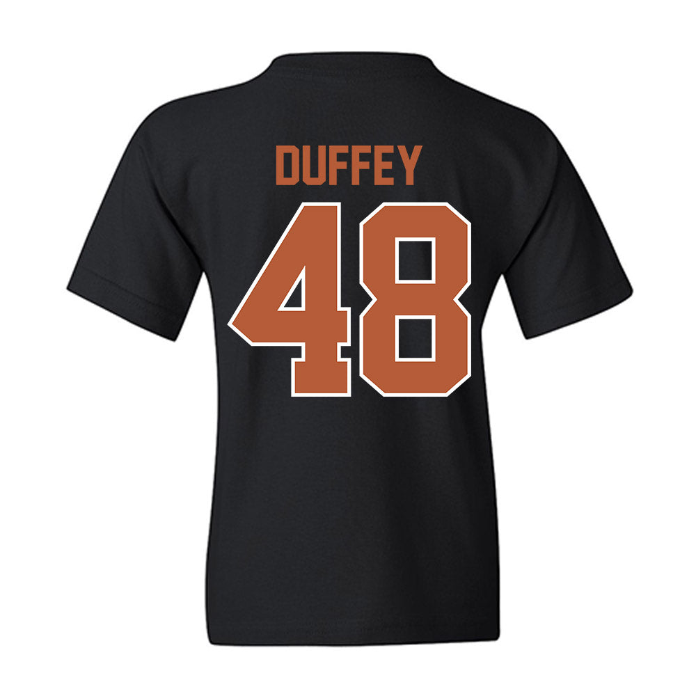Texas - NCAA Football : Jackson Duffey - Classic Shersey Youth T-Shirt-1