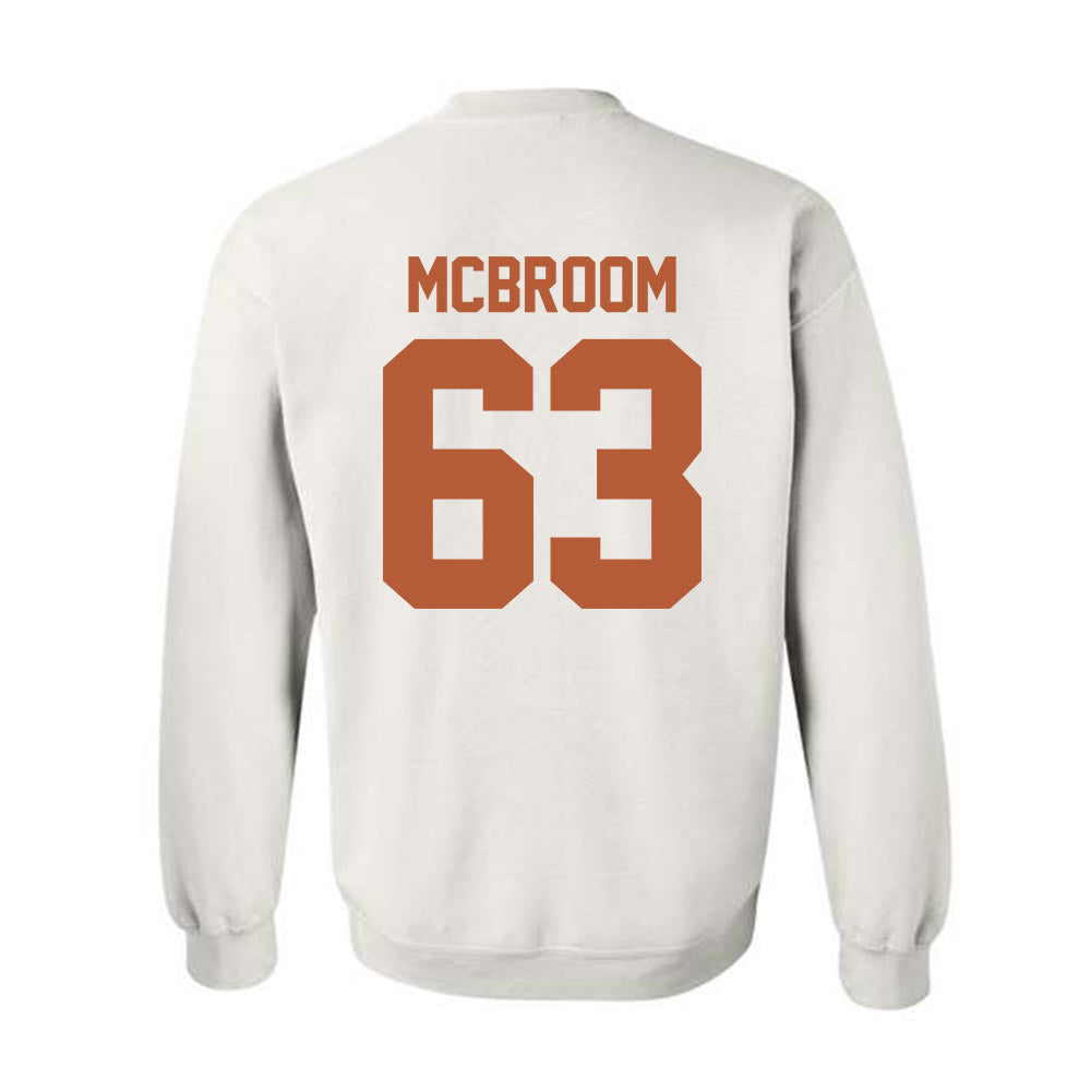 Texas - NCAA Football : Rick Mcbroom - Crewneck Sweatshirt