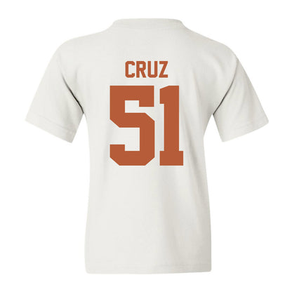 Texas - NCAA Football : Daniel Cruz - Youth T-Shirt