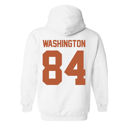 Texas - NCAA Football : Jordan Washington - Classic Shersey Hooded Sweatshirt