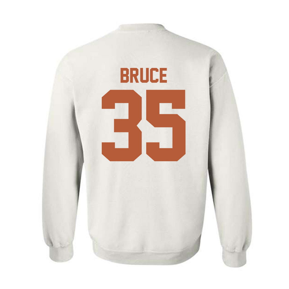 Texas - NCAA Football : McCoy Bruce - Classic Shersey Crewneck Sweatshirt-1