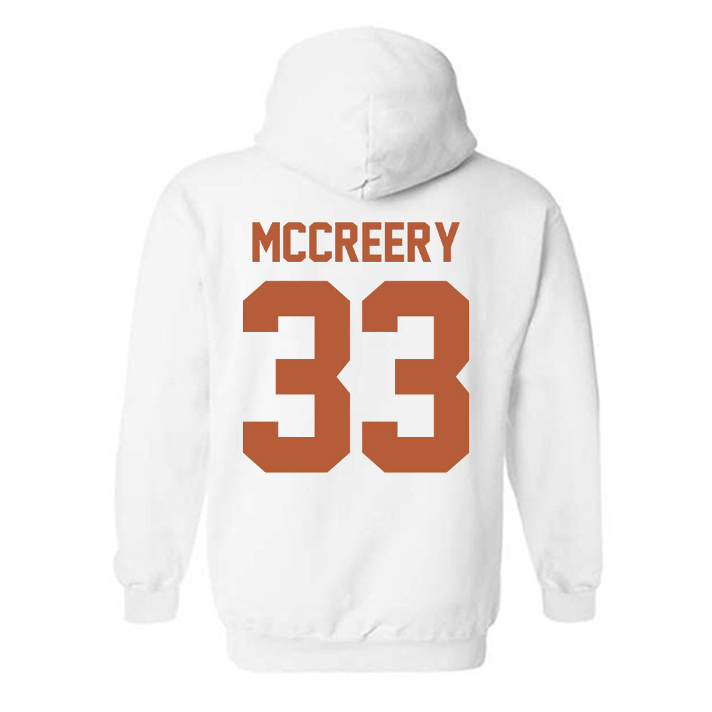 Texas - NCAA Baseball : Connor McCreery - Classic Shersey Hooded Sweatshirt-1