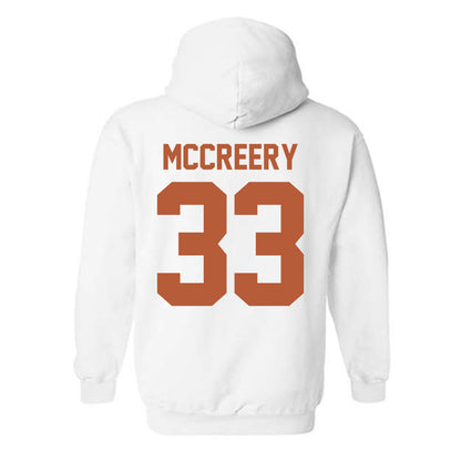 Texas - NCAA Baseball : Connor McCreery - Classic Shersey Hooded Sweatshirt-1