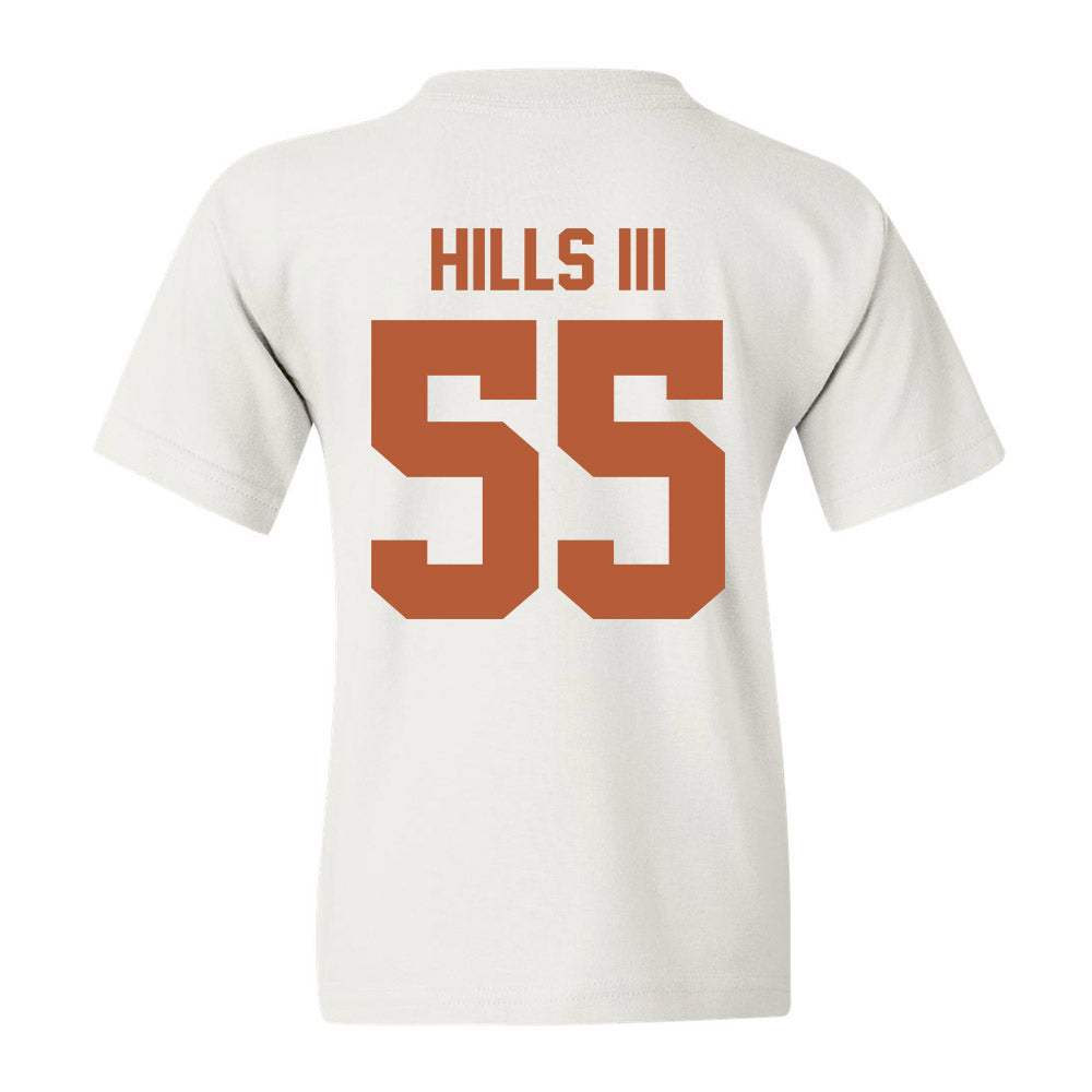 Texas - NCAA Football : Melvin Hills Iii - Youth T-Shirt