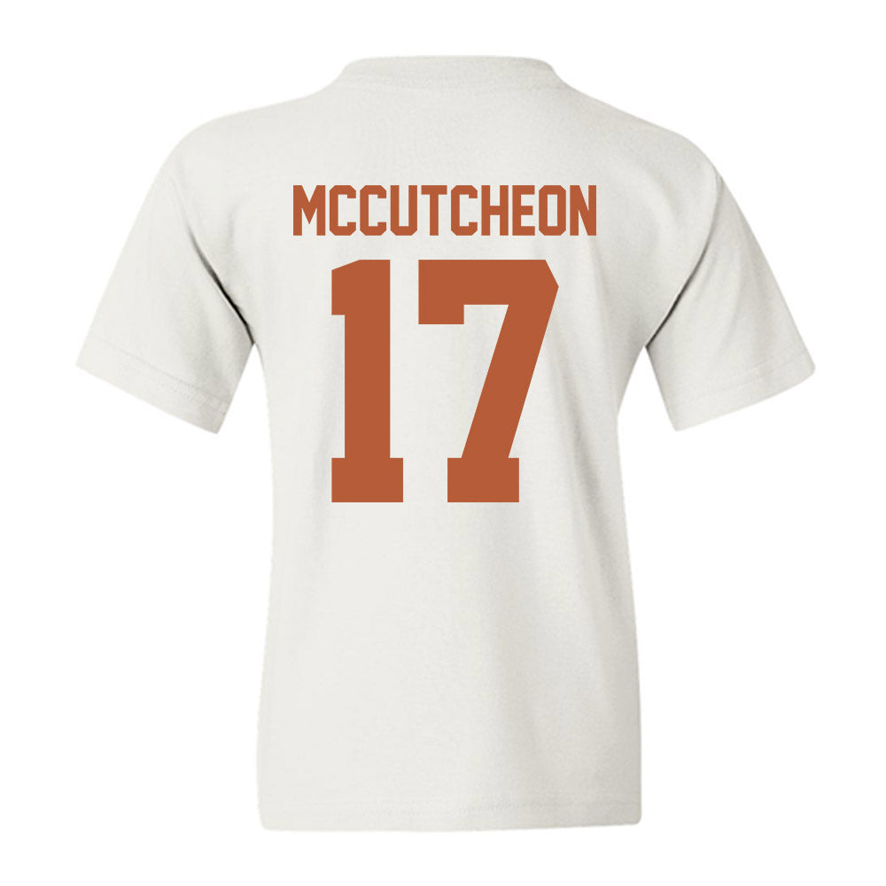 Texas - NCAA Football : Daylan Mccutcheon - Classic Shersey Youth T-Shirt-1