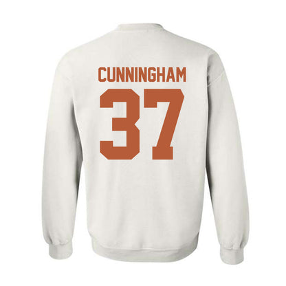 Texas - NCAA Football : Jonathan Cunningham - Classic Shersey Crewneck Sweatshirt-1