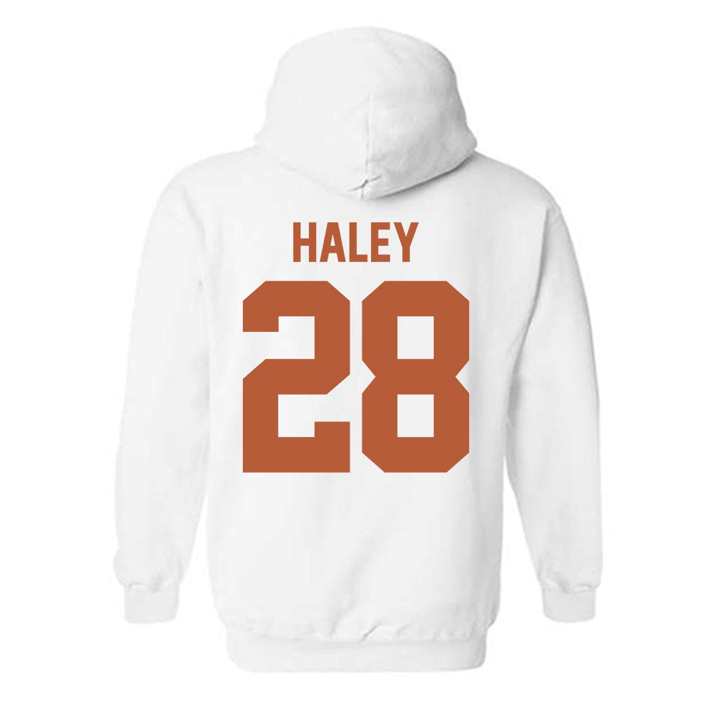 Texas - NCAA Women's Soccer : Amaya Haley - Classic Shersey Hooded Sweatshirt-1
