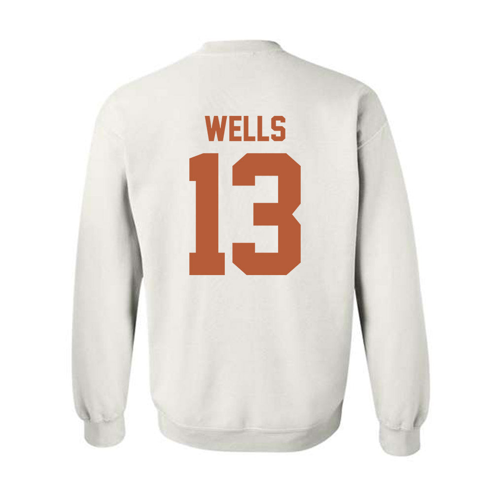 Texas - NCAA Softball : Hannah Wells - Classic Shersey Crewneck Sweatshirt-1