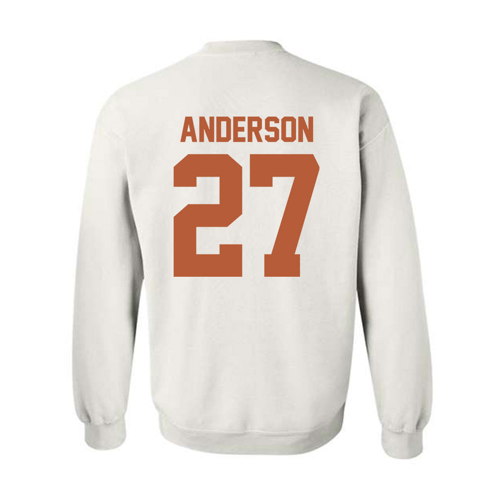 Texas - NCAA Softball : Taylor Anderson - Classic Shersey Crewneck Sweatshirt-1