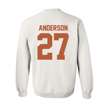 Texas - NCAA Softball : Taylor Anderson - Classic Shersey Crewneck Sweatshirt-1