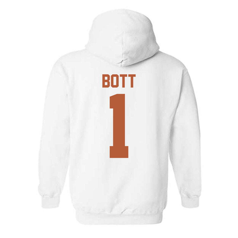 Texas - NCAA Men's Basketball : Cole Bott - Classic Shersey Hooded Sweatshirt-1