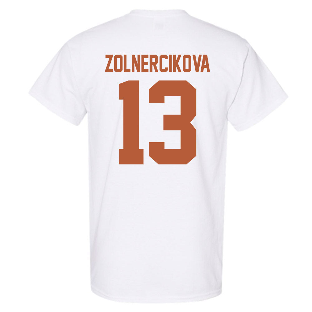 Texas - NCAA Beach Volleyball : Karin Zolnercikova - Classic Shersey T-Shirt-1