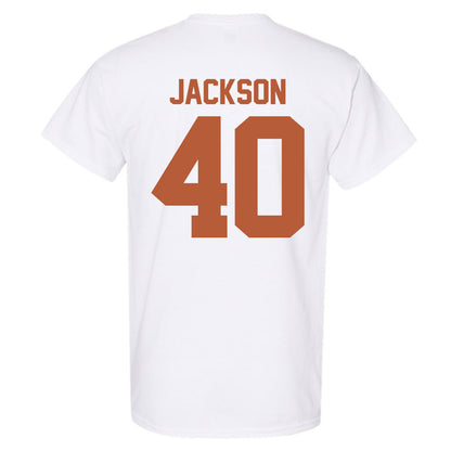 Texas - NCAA Football : Lance Jackson - Classic Shersey T-Shirt-1