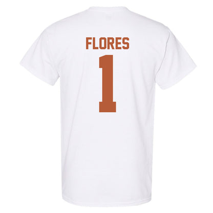 Texas - NCAA Baseball : Jalin Flores - T-Shirt