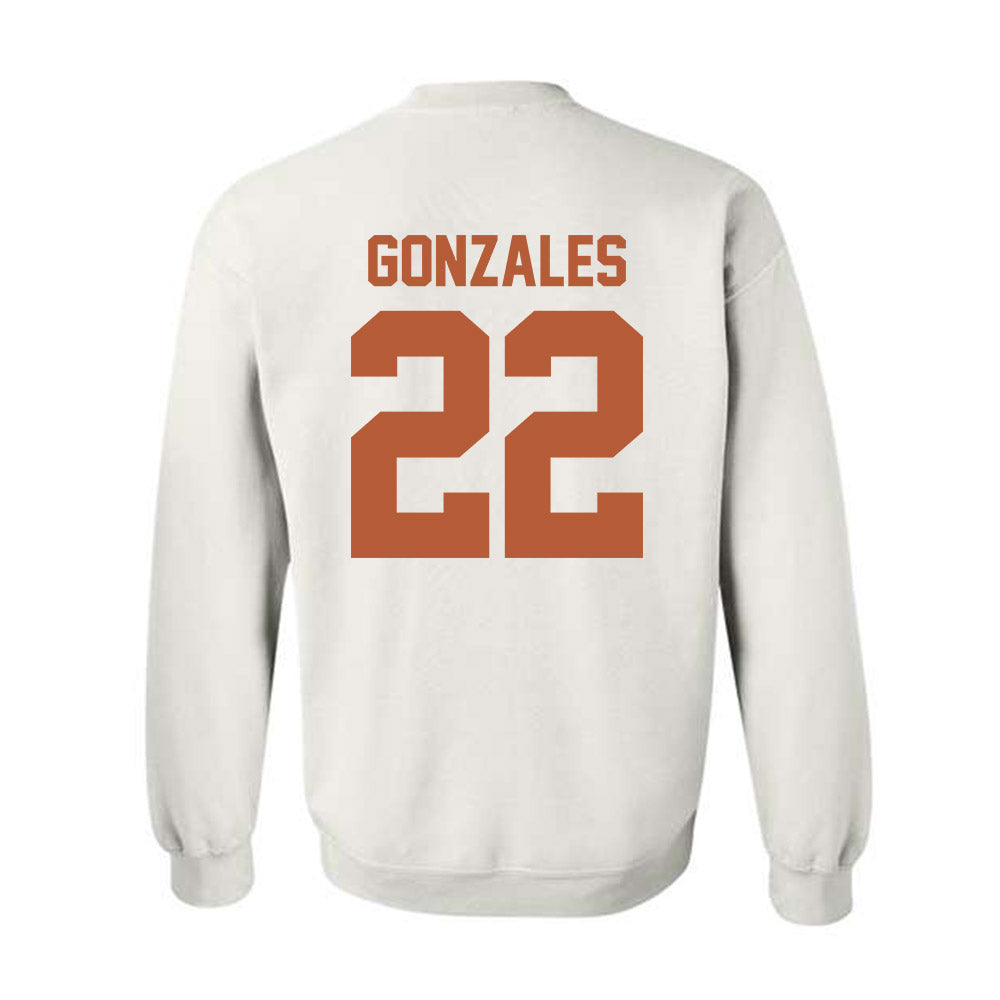 Texas - NCAA Softball : Brenlee Gonzales - Classic Shersey Crewneck Sweatshirt-1