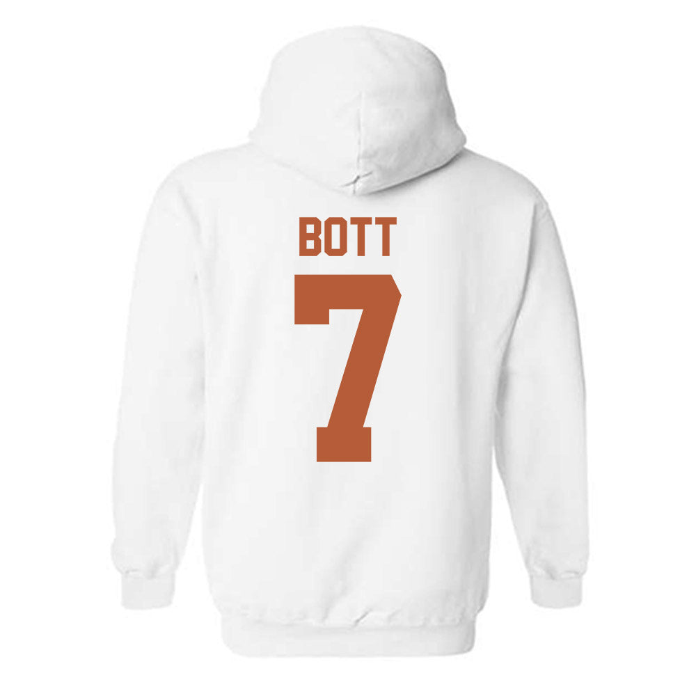 Texas - NCAA Men's Basketball : Cole Bott - Classic Shersey Hooded Sweatshirt-1