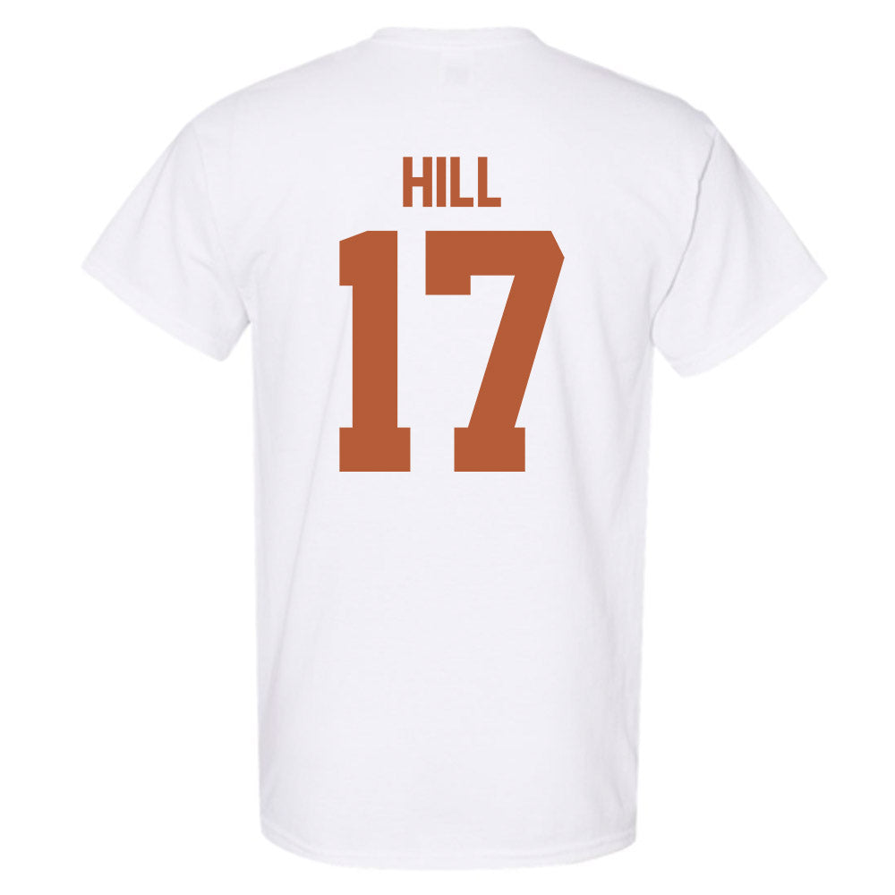 Texas - NCAA Baseball : Will Hill - Classic Shersey T-Shirt-1