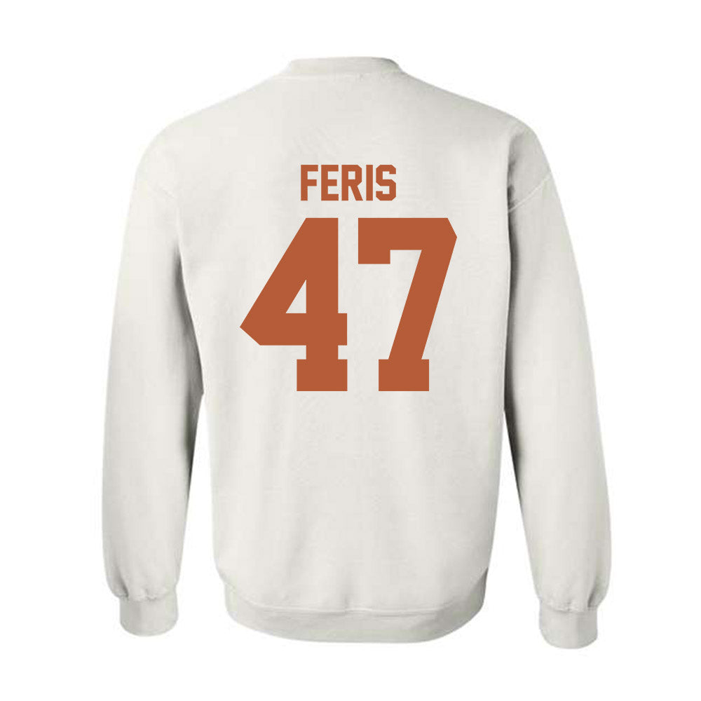 Texas - NCAA Football : Charlie Feris - Classic Shersey Crewneck Sweatshirt-1