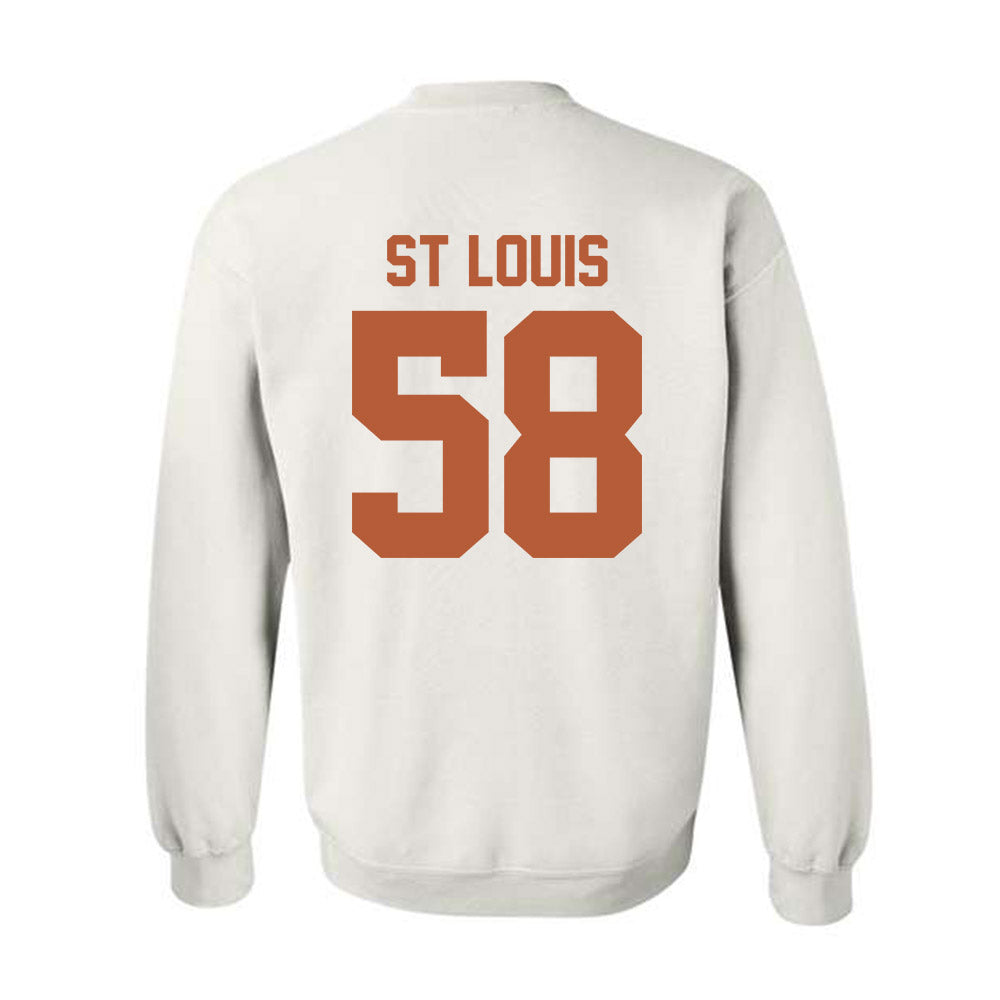 Texas - NCAA Football : Lance St Louis - Classic Shersey Crewneck Sweatshirt