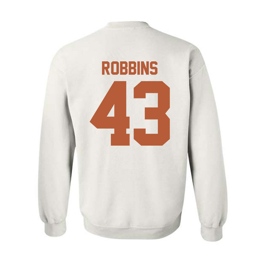 Texas - NCAA Baseball : Aiden Robbins - Classic Shersey Crewneck Sweatshirt-1