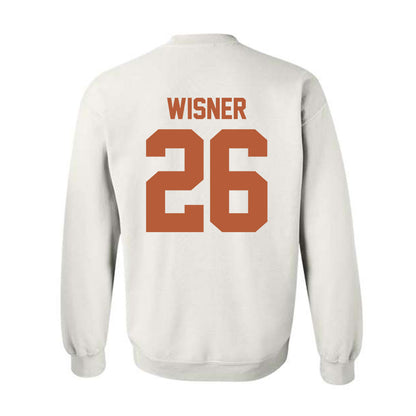 Texas - NCAA Football : Quintrevion Wisner - Classic Shersey Crewneck Sweatshirt