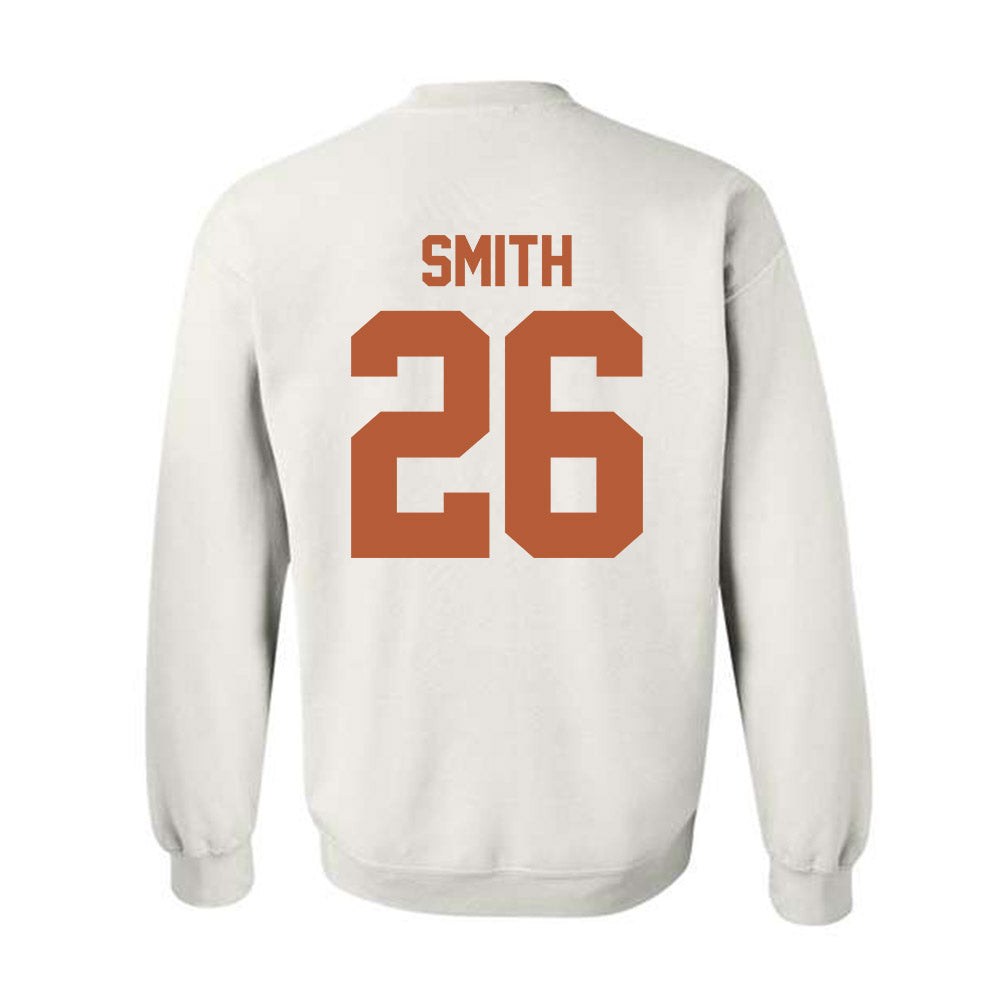 Texas - NCAA Football : Ty'Anthony Smith - Classic Shersey Crewneck Sweatshirt-1