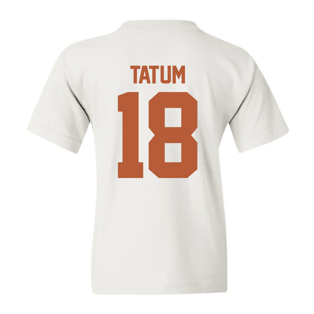 Texas - NCAA Football : Joe Tatum - Classic Shersey Youth T-Shirt