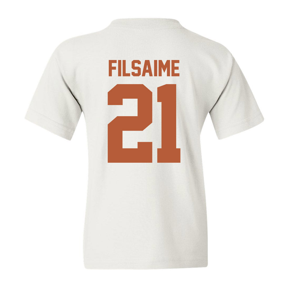 Texas - NCAA Football : Xavier Filsaime - Classic Shersey Youth T-Shirt