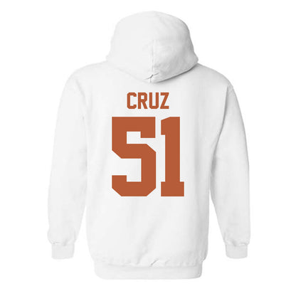 Texas - NCAA Football : Daniel Cruz - Hooded Sweatshirt