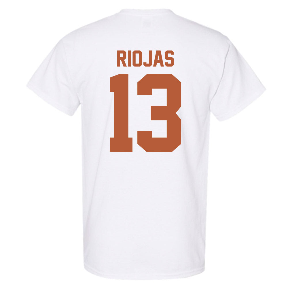 Texas - NCAA Baseball : Ruger Riojas - Classic Shersey T-Shirt-1