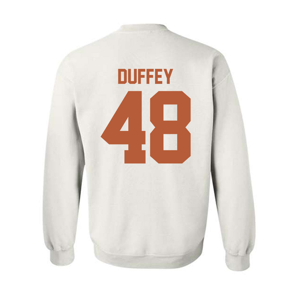 Texas - NCAA Football : Jackson Duffey - Classic Shersey Crewneck Sweatshirt-1