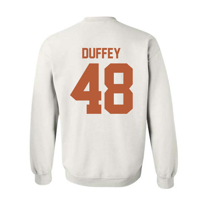 Texas - NCAA Football : Jackson Duffey - Classic Shersey Crewneck Sweatshirt-1