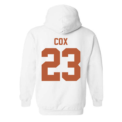 Texas - NCAA Women's Soccer : EmJ (Emily Jane) Cox - Hooded Sweatshirt