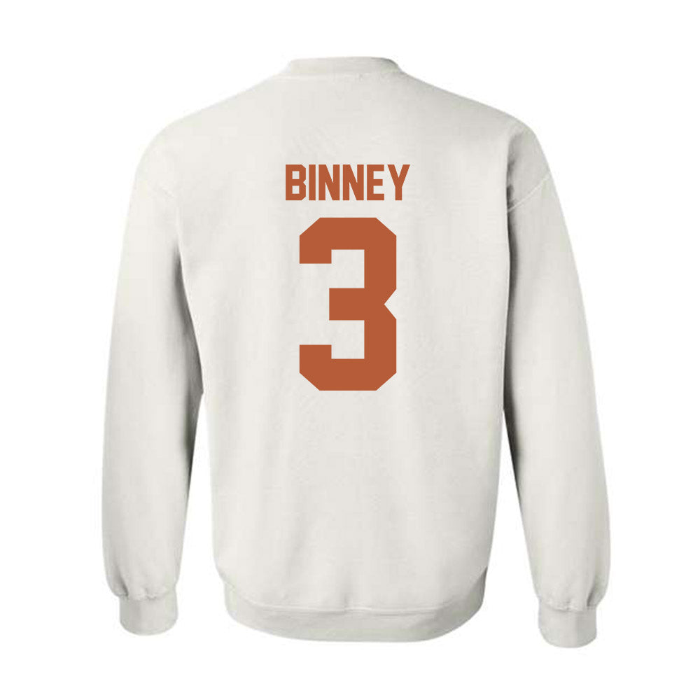Texas - NCAA Women's Volleyball : Rella Binney - Classic Shersey Crewneck Sweatshirt-1