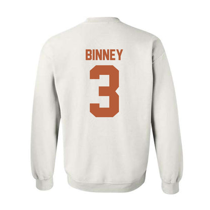 Texas - NCAA Women's Volleyball : Rella Binney - Classic Shersey Crewneck Sweatshirt-1