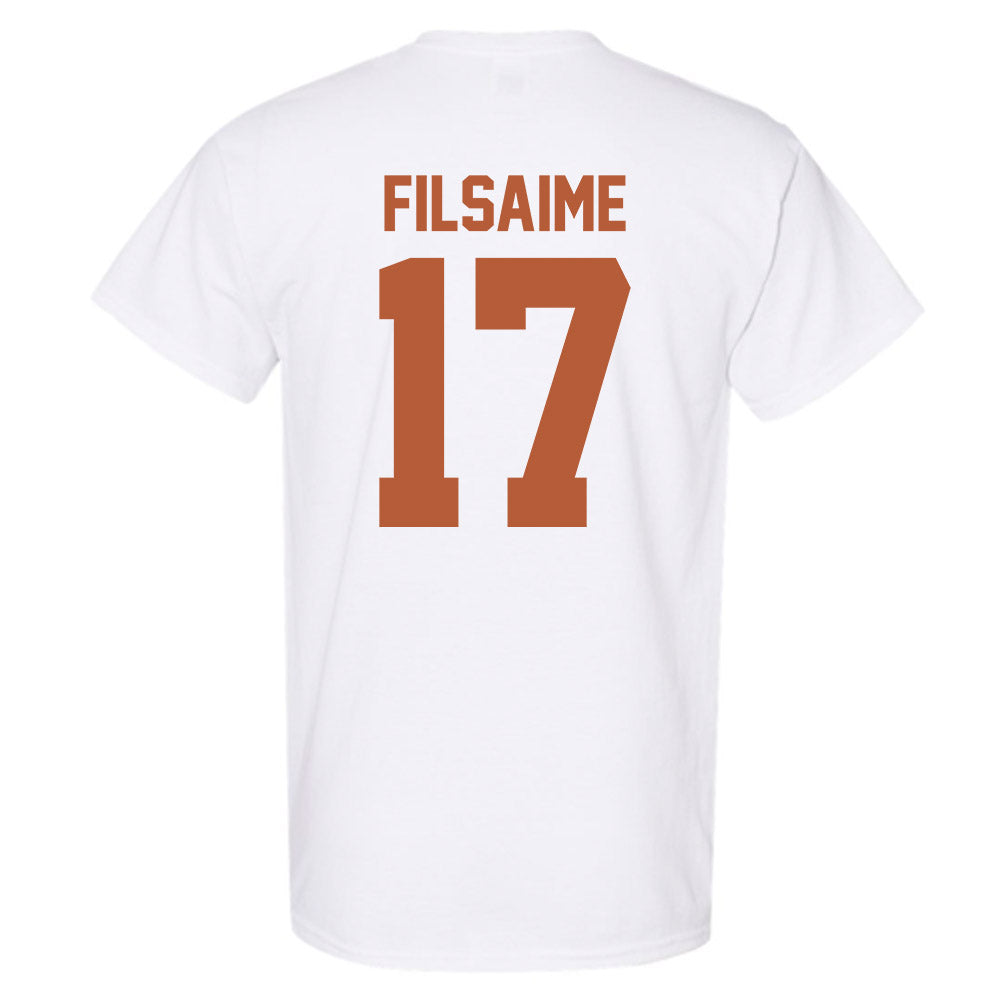 Texas - NCAA Football : Xavier Filsaime - Classic Shersey T-Shirt-1