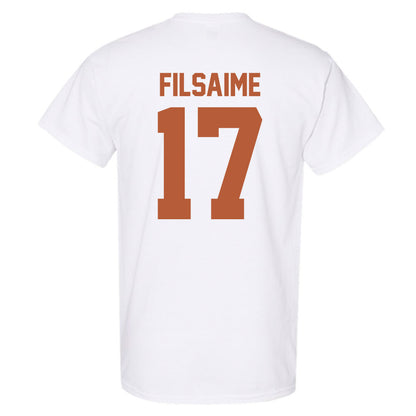 Texas - NCAA Football : Xavier Filsaime - Classic Shersey T-Shirt-1